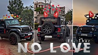 THAR ATTITUDE STUTAS😈#luxury #thar #videos #viralvideos #tranding