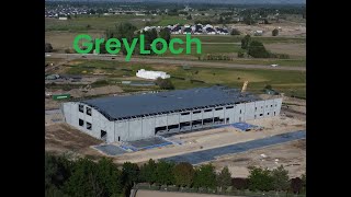 DJI Mini 2 Flight - Greyloch Facility at Star Idaho Under construction May 2022