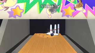 あつまれBOWLING：キャンドルピンボウリング　3-6-10スペア  #あつまれBOWLING #ボウリング