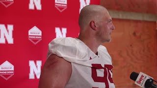 Ty Robinson not being able to practice last spring was hard