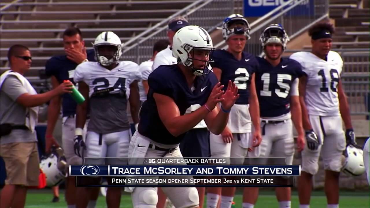 Big Ten Quarterback Battles: Penn State - YouTube