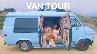 VAN TOUR | SOLO FEMALE TRAVELER lives VANLIFE with PET SNAKE!