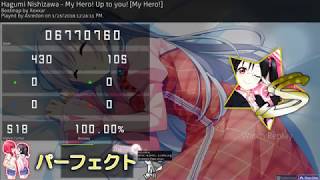 Osu! Hagumi Nishizawa - My Hero! up to you! [My Hero!]