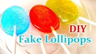 UVレジン Lollipops FUJIYA ポップキャンディ風の作り方