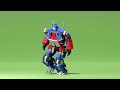 Optimus Prime Transformation 3D Animation Made in Blender