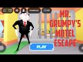 Mr. GRUMPY'S MOTEL ESCAPE (OBBY) - Roblox - Roblox Game Play Walkthrough - NO VOICE