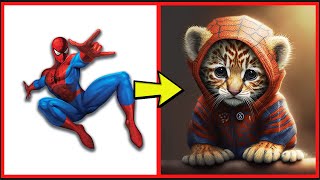 Avengers but Tigers-VENGERS| All Marvel Superheroes