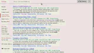 Legal Research Tutorial: Finding Case Law Using Google Scholar
