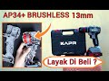 BOR APR AP34+ 13mm BRUSHLESS | BOR DRILL IMPACT & Beton MURAH dari XAPR