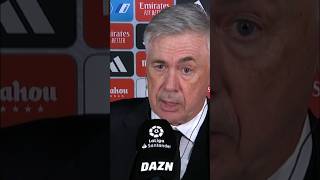 Ancelotti lo reconoce: el césped del Bernabéu tiene un problema 🌿😬 #LaLigaEnDAZN ⚽