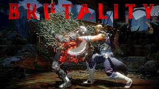 MK11 All Kung Lao Brutalities, Fatalities, Friendship, Fatal Blow & Ending