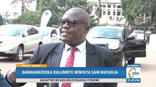 Bannamateeka Balumbye Minisita Sam Mayanja, Bagamba Talina Buyinza Kugoba Kakiiko Ka Ttaka