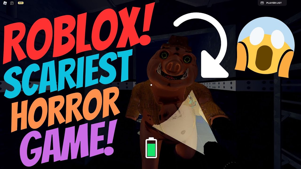 Scariest Roblox Horror Game Youtube