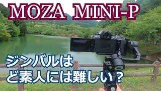 MOZA　Mini-pジンバルを解説しようと思いましたが、使いこなすまでには時間がかかりそうです