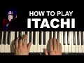 Naruto - Itachi's Theme (Piano Tutorial Lesson)