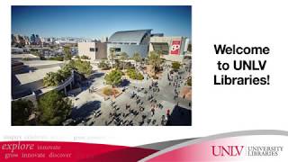 Welcome to UNLV Libraries GA's