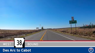 Arkansas Highway 38: Des Arc to Cabot | Drive America's Highways 🚙