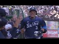 【語彙力欠如の衝撃】山川穂高 ほぼ膝付きバックスクリーン弾