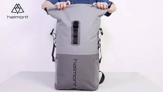 Haimont Waterproof Backpack Roll Top Dry Bag with Laptop Pocket