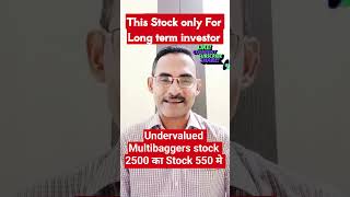 Multibaggers stock For Long term investors| undervalued Stock For Beginners