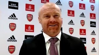 Arsenal 0-0 Burnley | Sean Dyche | Full Post Match Press Conference | Premier League