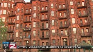 Utica evaluating Olbiston Apartments