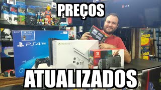 Preços Atualizados Ps4, xbox one, Nintendo Switch, Loja Mil Graus Games Santa Efigenia