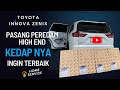 TOYOTA INNOVA ZENIX : HOME SERVICE PASANG PEREDAM HIGH END DARI LATVIA INGIN KEDAP NYA TERBAIK