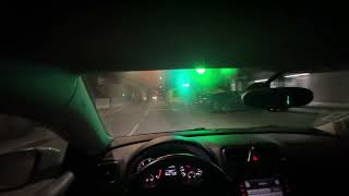 I GOT FLASHED IN MY 180HP VW SCIROCCO - POV NIGHT DRIVING