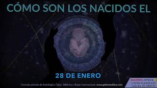 Cómo son los NACIDOS el 28 de Enero?