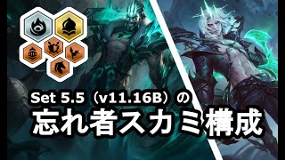 【TFT Set5.5】忘れ去られし者スカミ構成の進め方（ドレイブン, ヴィエゴ, ジャックス, イレリア）【v11.16B】