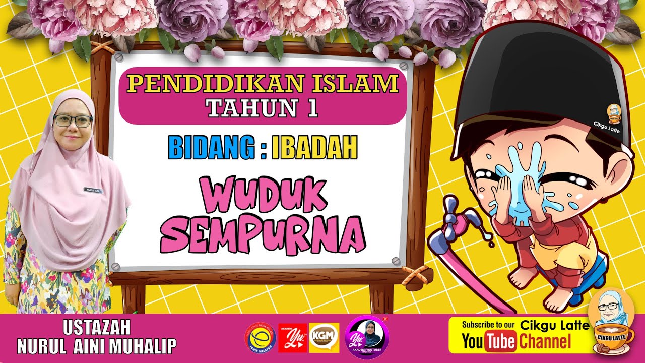 Pendidikan Islam Tahun 1: WUDUK SEMPURNA - SIRI 1 - YouTube