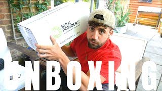 Bulk Powders Unboxing | Intra Workout | PowerLifting Prep. EP1