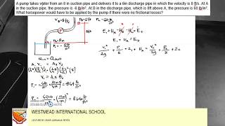 HYDRAULICS   BERNOULLI'S ENERGY THEOREM PART 1