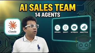 I Built a Full AI Sales Team Using Claude Code (14 Skills) | Automate your entire sales funnel