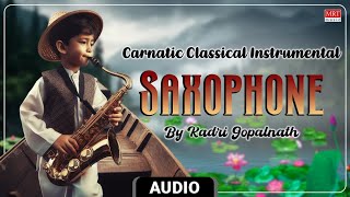 Carnatic Classical Instrumental | Saxophone | With Thavil | Sudhamayi | By Kadri Gopalnath