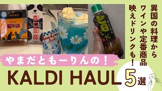 KALDI購入品紹介！定番から映えやお酒まで🫶