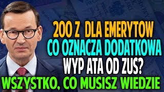 3200 zł Dla Emerytów – Co Oznacza To Dodatkowe Wsparcie? ZUS w Centrum Uwagii!