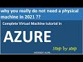 Azure Virtual Machine Tutorial | how to create vm in azure | Azure tutorial for beginners