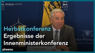 Herbstkonferenz der Innenminister:innen und -senator:innen der Bundesländer