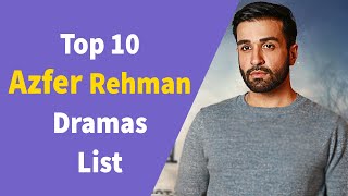 Top 10 Azfar Rehman Drama Serial list | Azfar Rehman dramas | top pakistani dramas | Dour