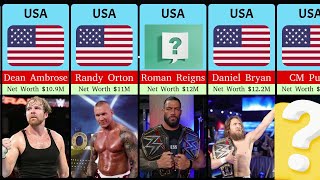 World most powerful and richest wrestlers of wwe in 2023 top richest wrestlers of wwe