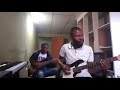 Hlulani Wiseman Ngobe na Kenneth nkuna rehearsal for the new album