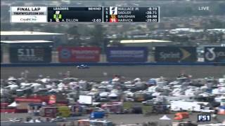 NASCAR XFINITY Series 2016.  Auto Club Speedway.  Incredible Last Lap