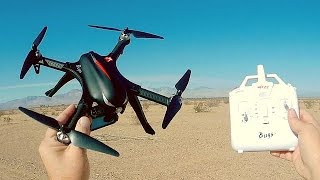 MJX RC Bugs 3 Low Cost Brushless Motor Camera Drone Flight Test Review