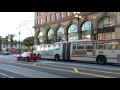 【アメリカ】 サンフランシスコの連節バス　articulated bus of san francisco　 2016.4