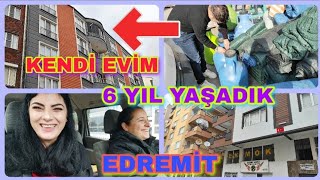 EV🏠İŞTE KENDİ EVİMİZ❌6 YIL YAŞADIĞIM EDREMİT ❌ZİYARET ETTİK❌COK GÜZEL AĞIRLANDIK❎ ANILAR CANLANDI