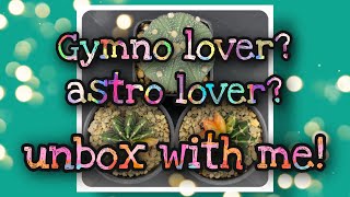 Unbox with Me💚 | ft. Astrophytum \u0026 Variegated Gymnocalyciums🌵