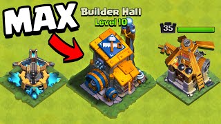 I MAXED New Clash of Clans Builder Base on Day 1!