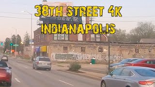 Is Indianapolis Becoming a Dangerous City? 38th Street 4K.